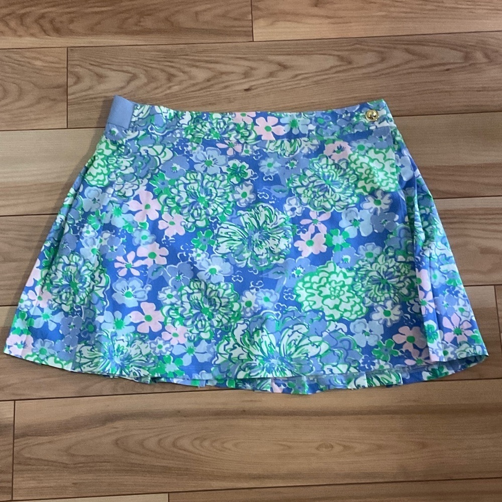 NWOT LILLY PULITZER Luxletic Latitude High Rise Printed Skort